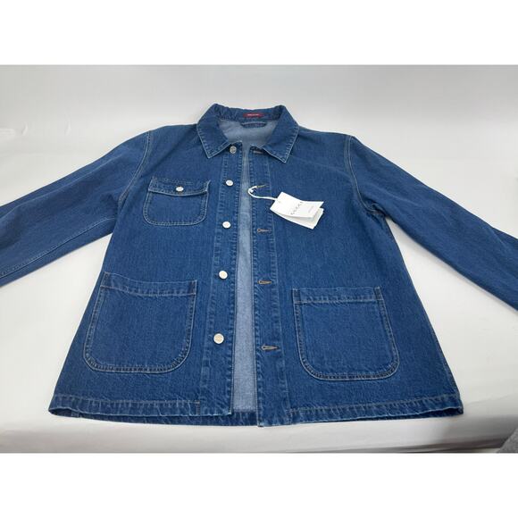 Men's Gucci NWT Indigo Blue Interlocking G Lasered Denim Jacket Size 52 - Picture 6 of 16